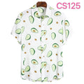 Men's Tropical Hawaiian Shirt Collection – Floral, Fruit & Botanical Print Short Sleeve Beach Button-Up