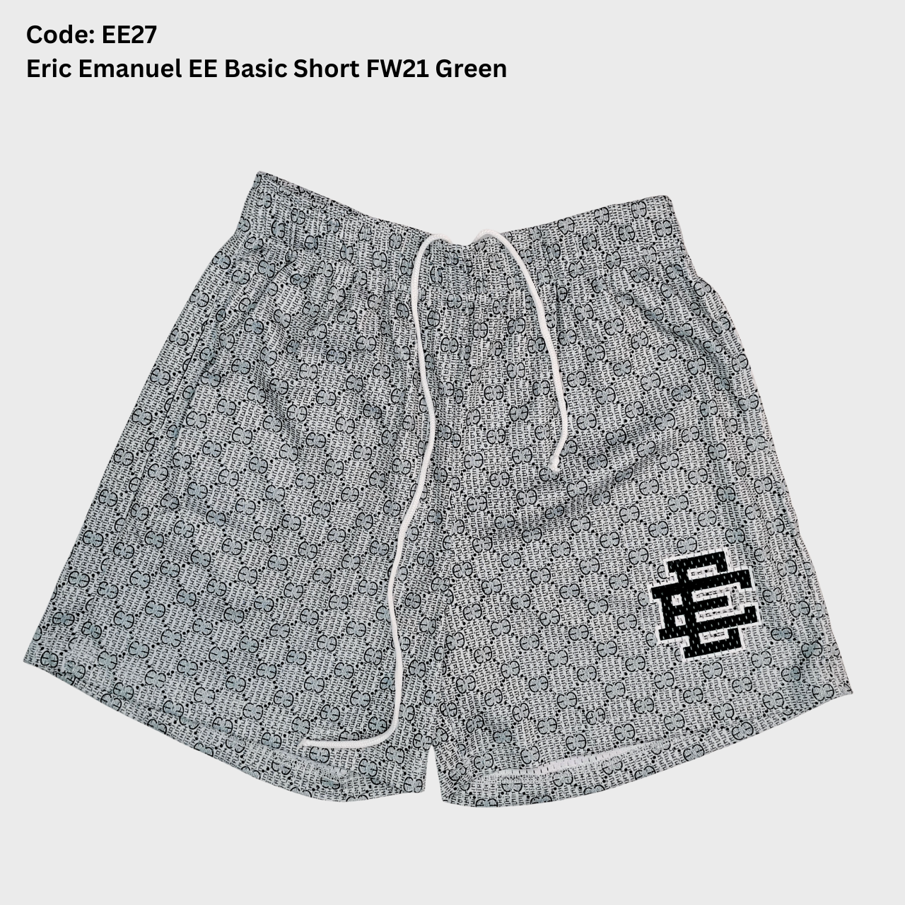 Men's Gray Mesh Athletic Shorts – Premium Streetwear Basketball & Beach Summer Shorts