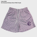 Men's Light Purple Mesh Athletic Shorts – Premium Streetwear Basketball & Beach Summer Shorts