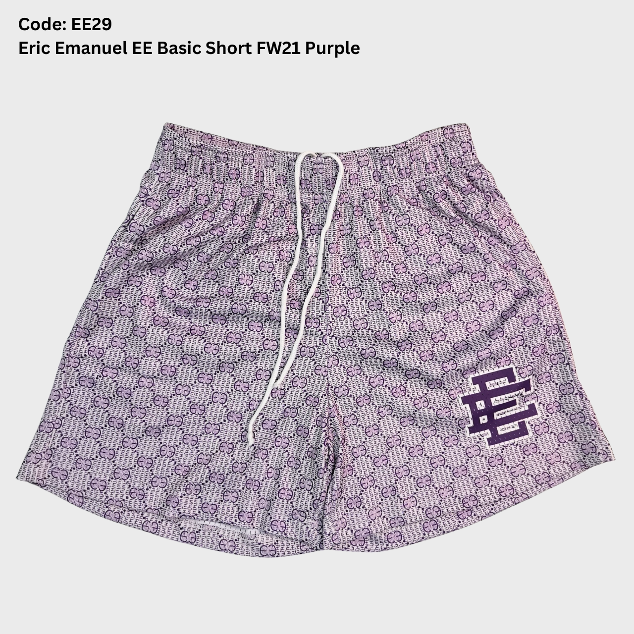Men's Light Purple Mesh Athletic Shorts – Premium Streetwear Basketball & Beach Summer Shorts