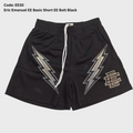 Men's Black Mesh Athletic Shorts – Premium Streetwear Basketball & Beach Summer Shorts