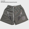 Men's Gray Mesh Athletic Shorts – Premium Streetwear Basketball & Beach Summer Shorts
