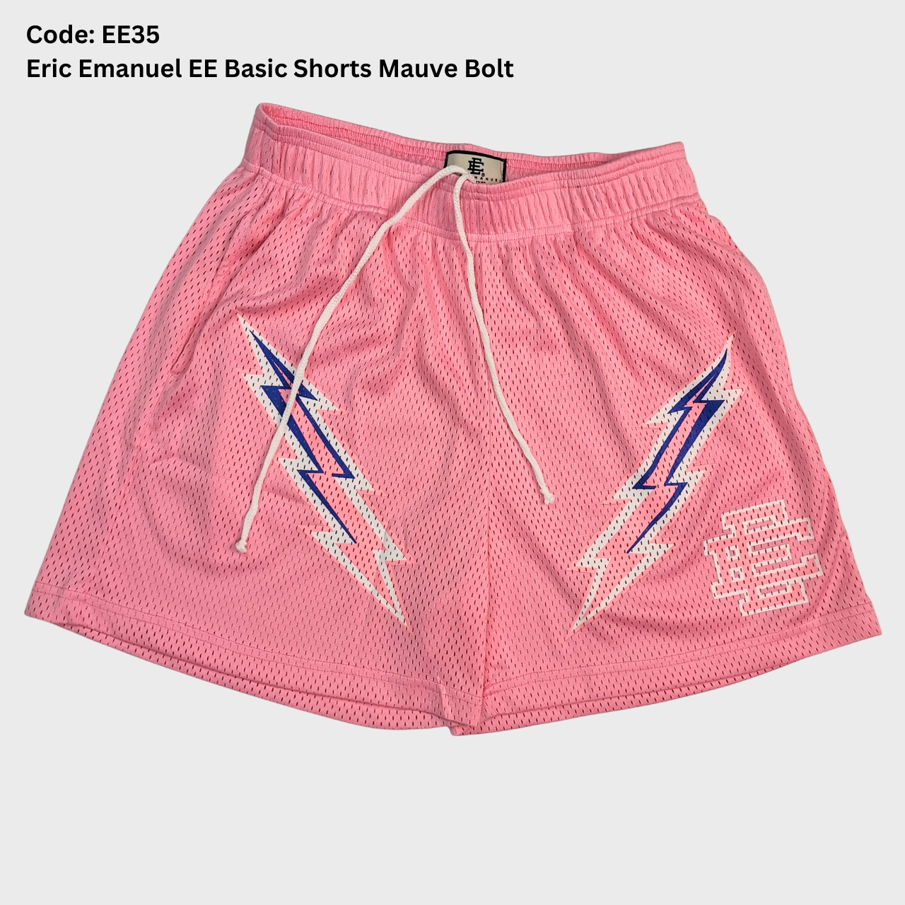 Men's Pink Lightning Mesh Athletic Shorts – Premium Streetwear Basketball & Summer Shorts