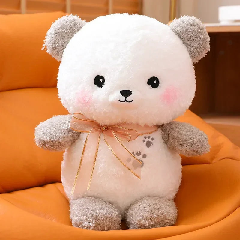 Cute Bear Plush Toy 35/45/60cm - Grey/Blue