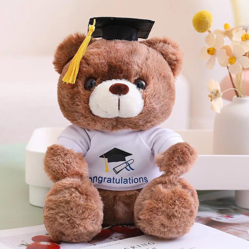 Cute/Kawaii Colourful Teddy Bear Graduation Plush Toys 23cm -16 styles