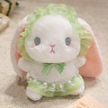 Cute Rabbit Plush Toys 18/25/35 - Green/Black/Purple/Yellow/Blue/Red