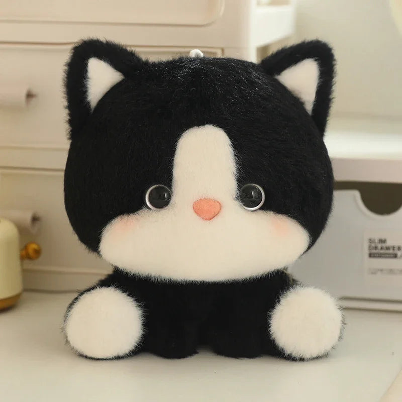 Sitting Animal Plush Toys 14cm - Axolotl/Lion/Cat/Panda/Dinosaur