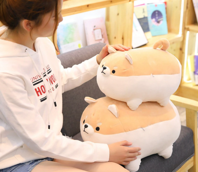 Cute Animal (Shiba Inu Dog, Cat & Pig) Plush Toys 40cm