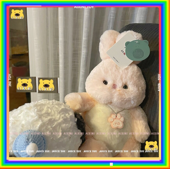 Cute Chubby Animal (Cat/Dog/Duck/Bear/Bunny) Plush Toys 25cm