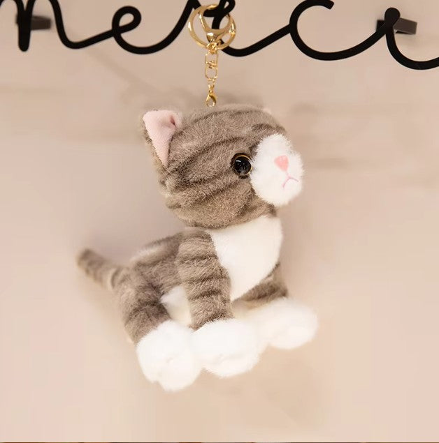 Cute/Kawaii Cat Plush Keychains 15cm - 7 Styles