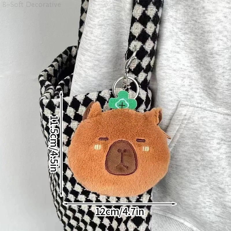 Cute Capybara Plush Keychains - 4 styles