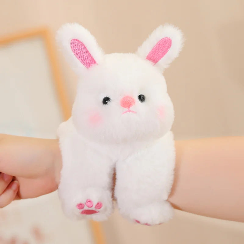 Cute Animal (Red Panda/Fox/Panda/Lion/Monkey/Pig/Dog/Rabbit/Alpaca/Tiger/Monkey/Bear/Cat) Plush Slap Band