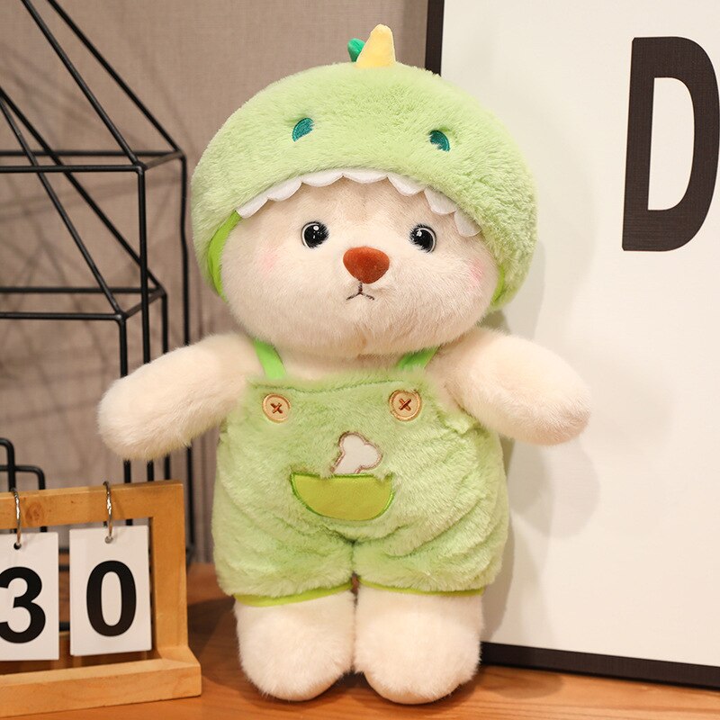 Teddy Bear (Animal Dress Up) Plush Toys 27/38/55cm - Chicken/Dinosaur/Pig/Rabbit
