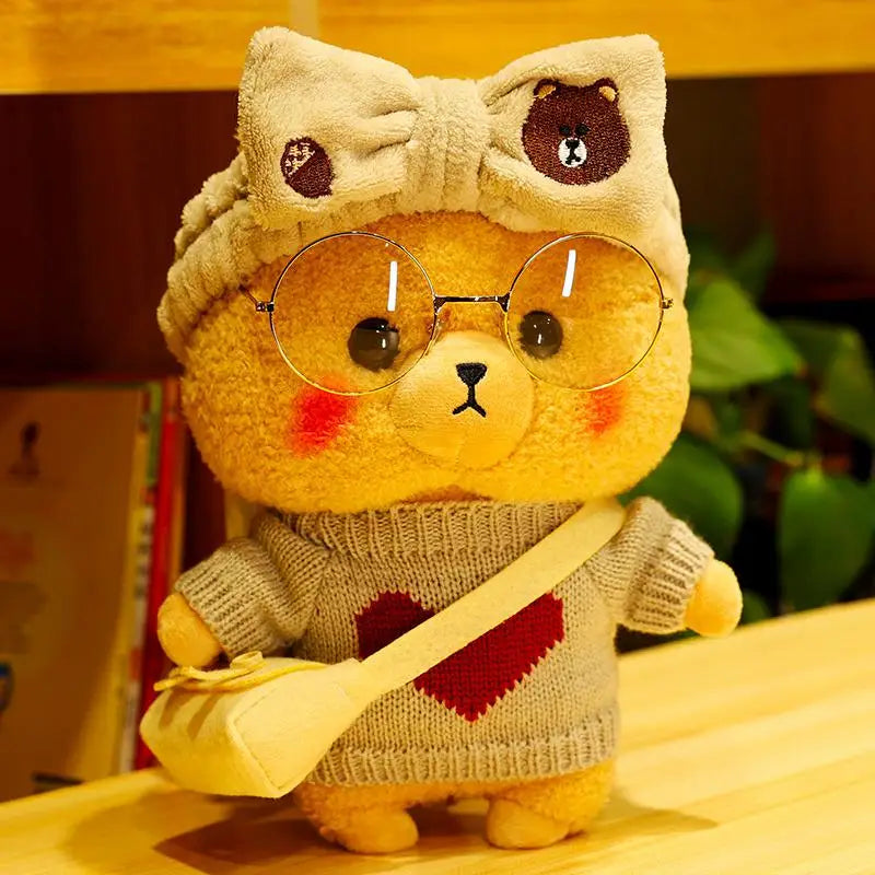 Cute Brown Teddy Bear (Dress Up) Plush Toys 30cm - 27 Styles