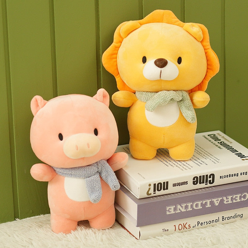 Animal (Dinosaur/Hippo/Pig/Lion) Plush Toys 23cm