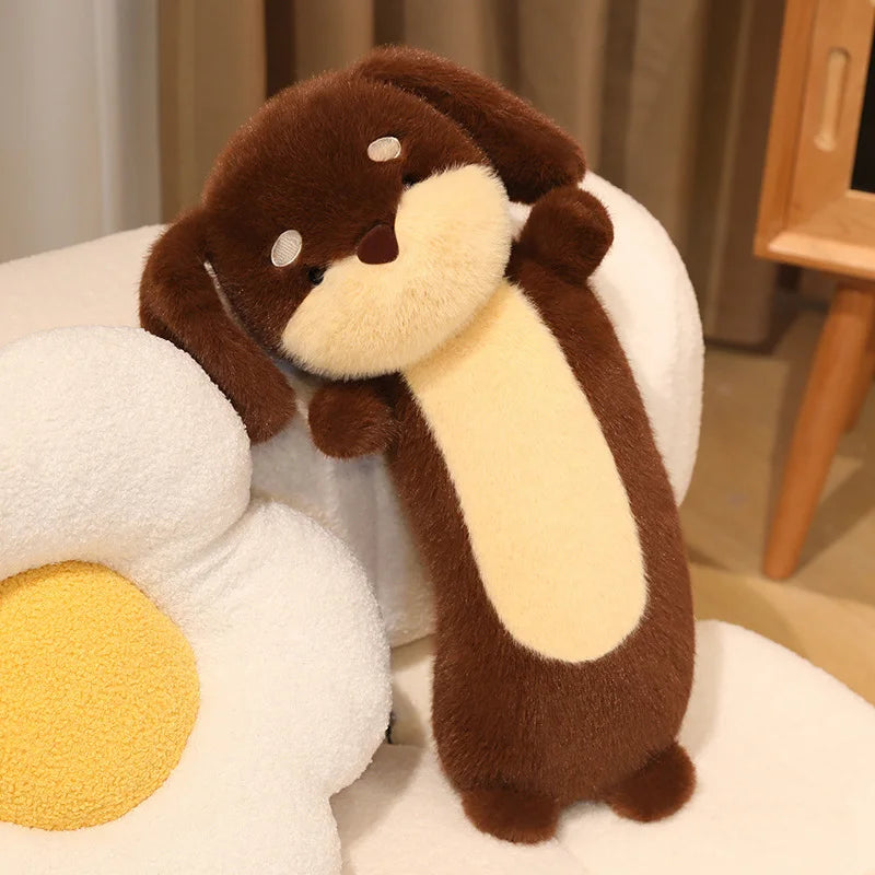 Cute Dog(Dachshund) Plush Pillows Toys 35cm - Black/Brown