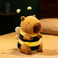 Funny Capybara Bee Hybrid Plush Toys 23/33cm