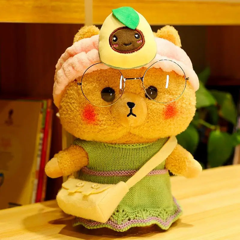 Cute Brown Teddy Bear (Dress Up) Plush Toys 30cm - 27 Styles