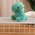 Cute Dinosaur Plush Keychain 13cm - Blue/Green/Pink