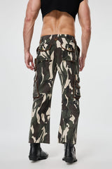 Signal Scuff Camouflage Straight Jeans