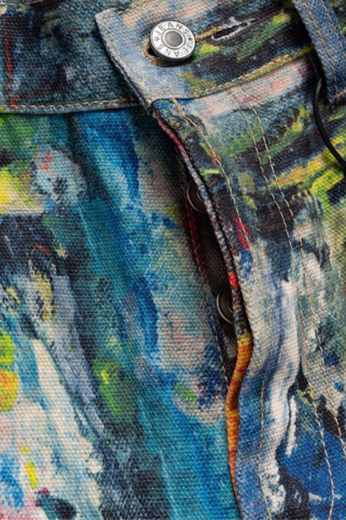 Starlight Heat Graffiti Straight Jeans
