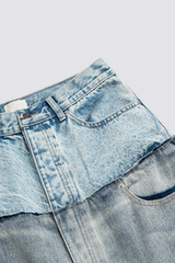 Street Hostility Deconstruct Baggy Jeans