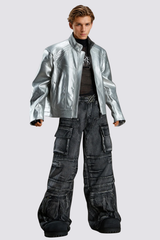 Tone Urban Barrel Jeans Black