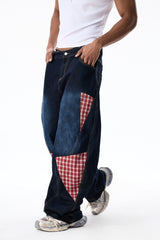 Wave Track Barrel Jeans
