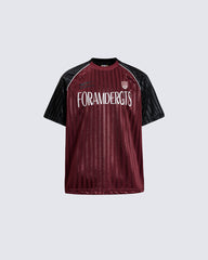Retro Striped Star Number Jersey T-Shirt