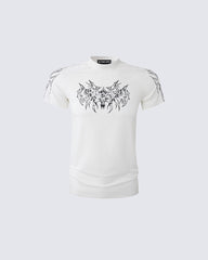 American Tribal Graphic Black Sports Tee