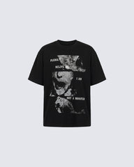 New Vintage Graphic Print T-Shirt