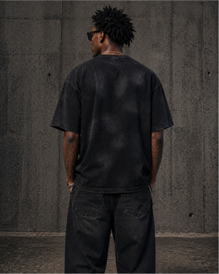 Vintage Washed Portrait Graphic Tee
