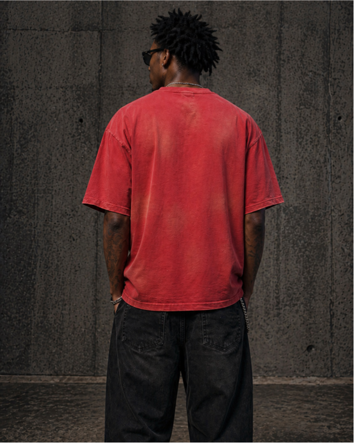 Vintage Washed Portrait Graphic Tee